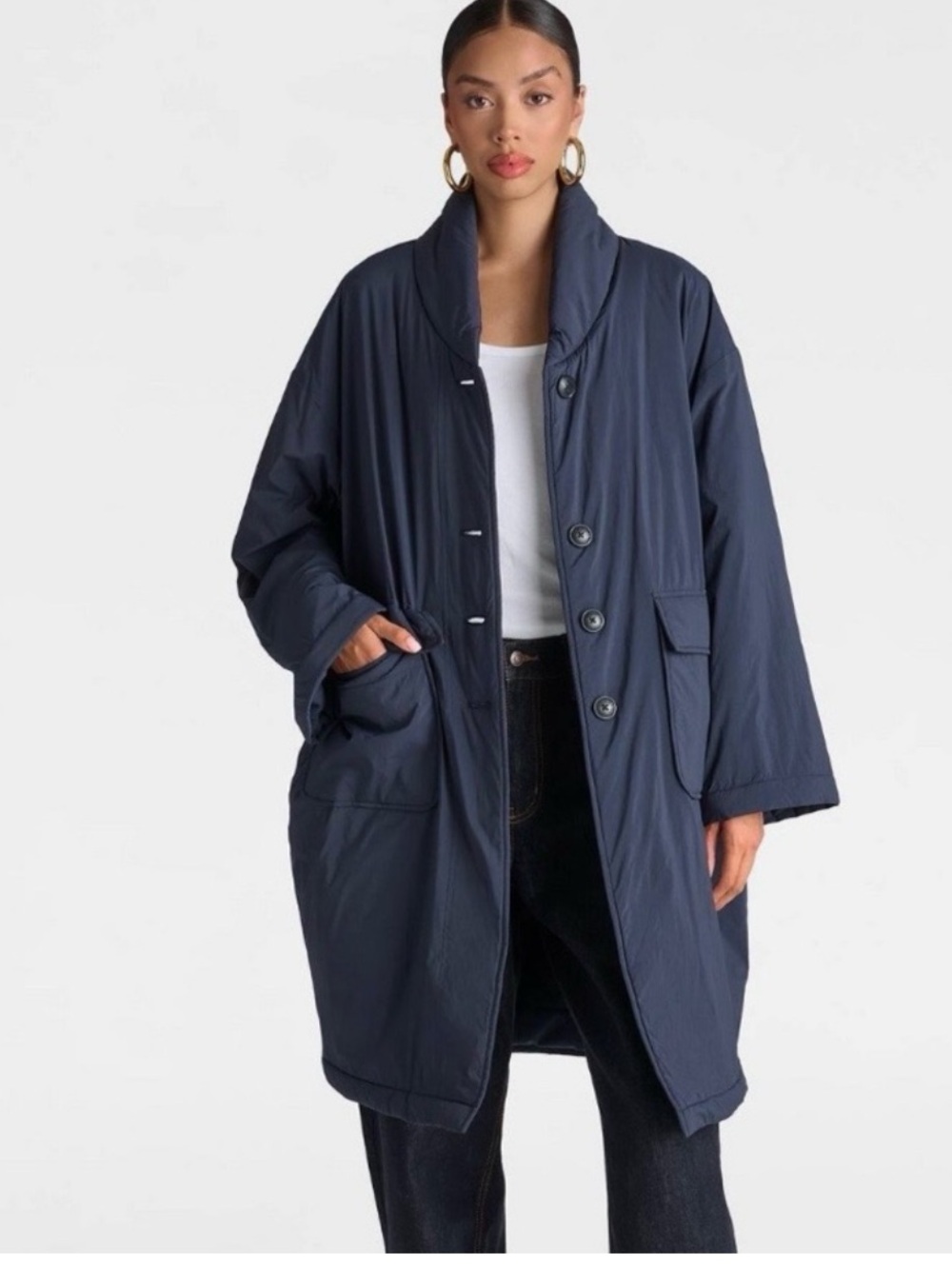 Target KBB By Kahlana Women’s Duvet Trench Coat NWT
